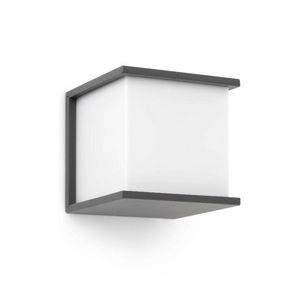 FARO - applique extérieure carrée kubick ip44 h16,5 cm - Outdoor Wall Lamp