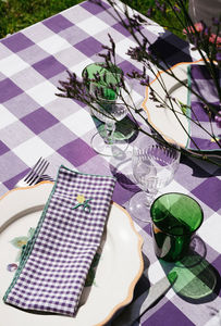 MAISON DÎNETTE - renoir purple160x250cm - Rectangular Tablecloth