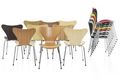 Chair-Arne Jacobsen-Chaise Sries 7 Arne Jacobsen 3107 Bois structur Ve