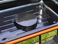 Charcoal barbecue-QOOKA-Barbecue acier émaillé qooka a540 avec chariot