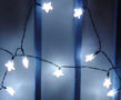 Lighting garland-FEERIE SOLAIRE-Guirlande solaire etoiles blanches 50 leds 9,3m