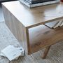Rectangular coffee table-BOIS DESSUS BOIS DESSOUS-Table basse en bois de mindy 120 OSLO