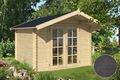 Wood garden shed-GARDEN HOUSES INTERNATIONAL-Abri de jardin en bois Tanneron Bardeau arrondi no
