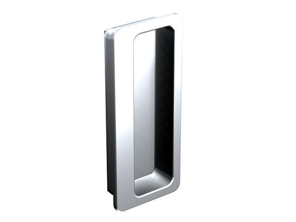 Wimove - Bathroom handle-Wimove-Poignee cuvette rectangulaire - 32 x 75 mm - metal