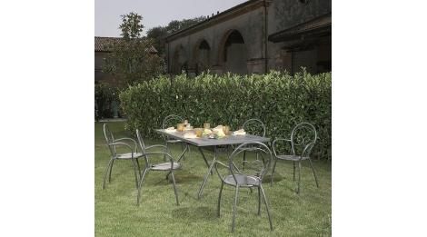 RD ITALIA - Garden armchair-RD ITALIA-Fauteuil empilable RD ITALIA Fiona 2