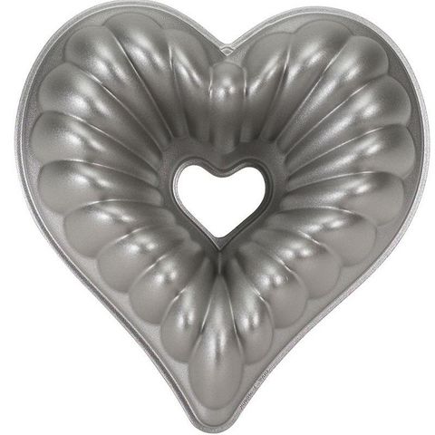 Nordic Ware - Cake mould-Nordic Ware-Moule à gâteau bundt forme coeur 3D