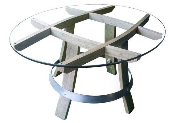 MEUBLES EN MERRAIN - Oval Coffee table-MEUBLES EN MERRAIN-Carre Devin