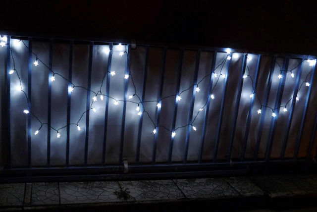 FEERIE SOLAIRE - Lighting garland-FEERIE SOLAIRE-Guirlande solaire etoiles blanches 50 leds 9,3m