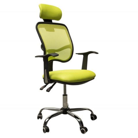WHITE LABEL - Office armchair-WHITE LABEL-Chaise de bureau ergonomique respirant