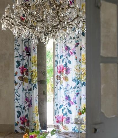 Designers Guild - Net curtain by the metre-Designers Guild-COUTURE ROSE - FUCHSIA