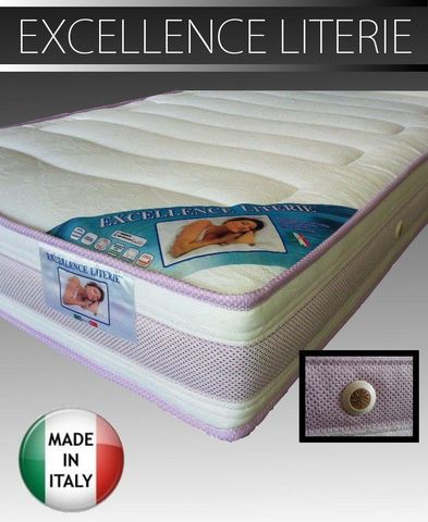 WHITE LABEL - Foam mattress-WHITE LABEL-Matelas EXCELLENCE LITERIE longueur couchage 190 c