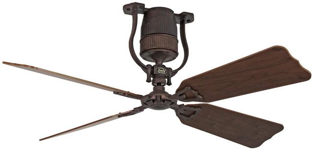 Casafan - Ceiling fan-Casafan-Ventilateur de plafond vintage moteur bronze pales