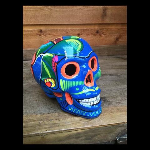 LA CABANE DE L'OURS - Decorative skull-LA CABANE DE L'OURS