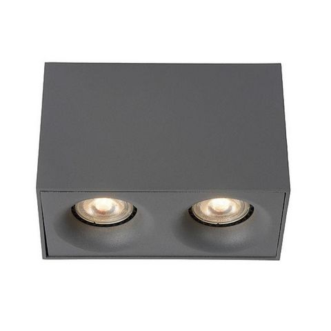 LUCIDE - Ceiling lamp-LUCIDE-Plafonnier rectangulaire double Bentoo LED