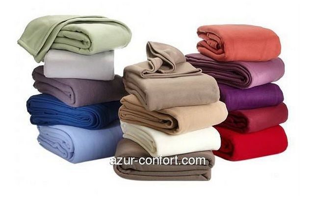 Azur Confort - Polar fleece blanket-Azur Confort-Plaid