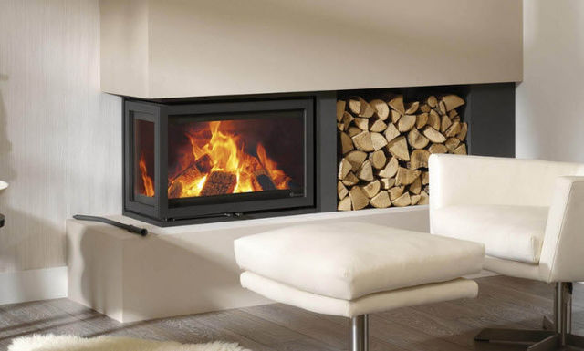 Platonic Fireplace - Closed fireplace-Platonic Fireplace