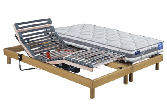 Maliterie - Electric adjustable bed-Maliterie-conforteo + Celeste
