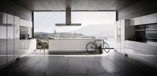 SieMatic - Built in kitchen-SieMatic-Blanc Lotus