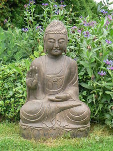 Asian-Decoration - bouddha assis - Statue