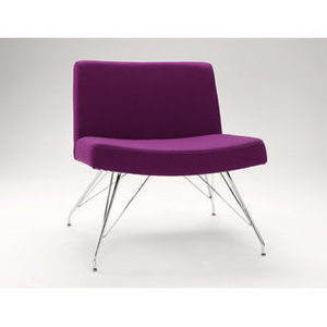 Country Seat - nara chair bright chrome frame - Stuhl