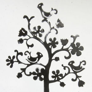 YAN HUBLOT - arbre à bijou métal persane - Schmuckständer