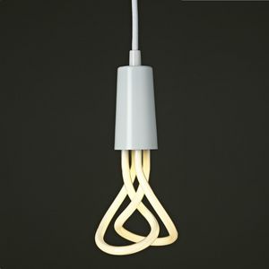 PLUMEN - plumen - suspension blanc et ampoule baby 001 | su - Deckenlampe Hängelampe