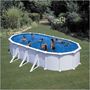 Pool mit Stahlohrkasten-GRE-Piscine VARADERO 610 x 375 x 120 cm