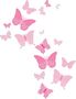 Kinderklebdekor-Funtosee-Stickers muraux Les Papillons (Lot de 16)