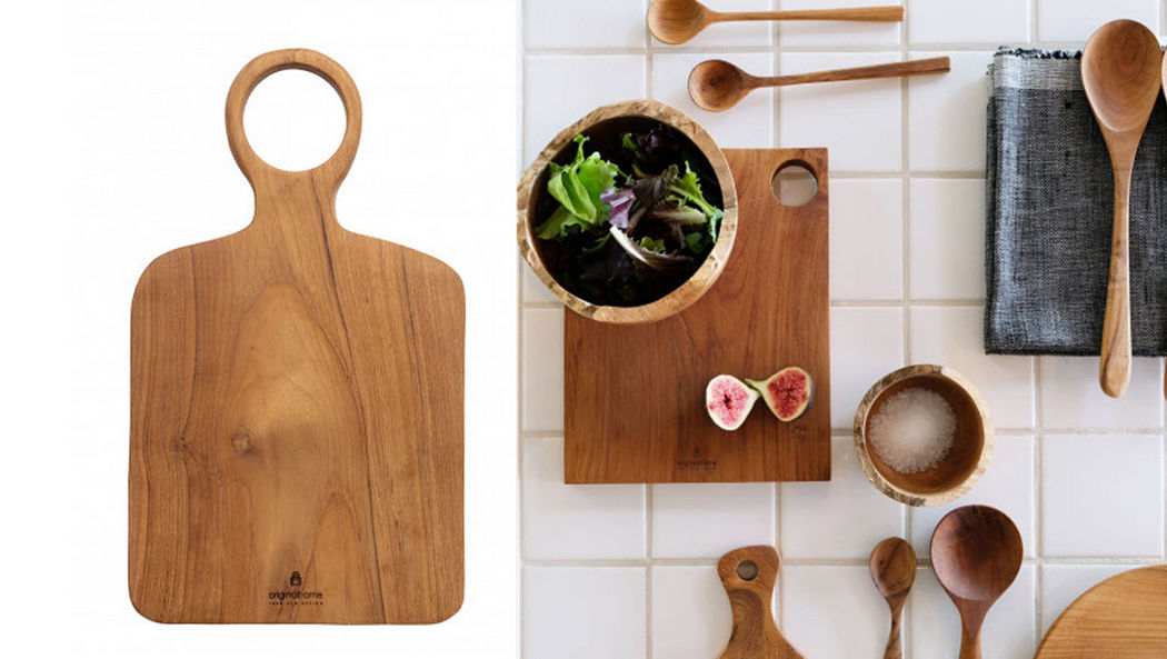 Tabla de corte para cocina de madera de hinoki ideal para cortar