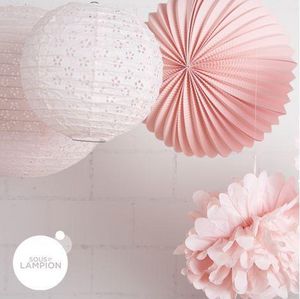 SOUS LE LAMPION - pink party - Farolillo