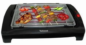 TECHWOOD - barbecue de table techwood tbq802 - Plancha