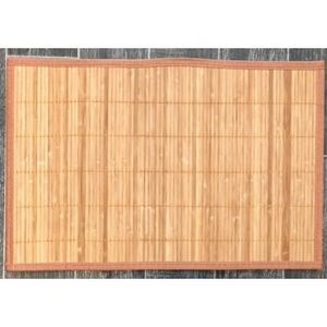 ILIAS - lot de 4 sets de table bambou naturel - Mantel Individual