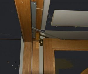 Woodwood Door Controls - lec concealed mounting overhead door operator - Operador De Puerta Batiente