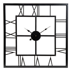 MAISONS DU MONDE - horloge usine carrée - Reloj De Cocina