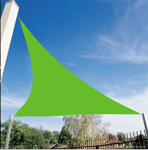VERANOVA - voile d'ombrage triangulaire anis en polyester 30 - Toldo Tensado