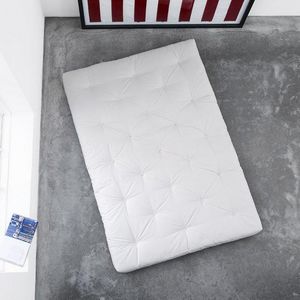 WHITE LABEL - matelas futon coco 90*200*16cm - Futón