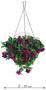 Flor artificial-EDEN BLOOM-Panier à suspendre fleurs artificielles avec chain