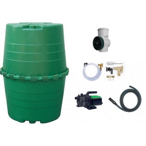 GARANTIA - Recuperador de agua-GARANTIA-Kit récupérateur d'eau de pluie Top Tank 1300 l