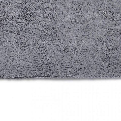 WHITE LABEL - Alfombra contemporánea-WHITE LABEL-Tapis salon gris poil long taille S