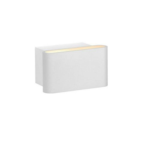 LUCIDE - Aplique de exterior-LUCIDE-Applique extérieure LED Karo 11 cm blanc