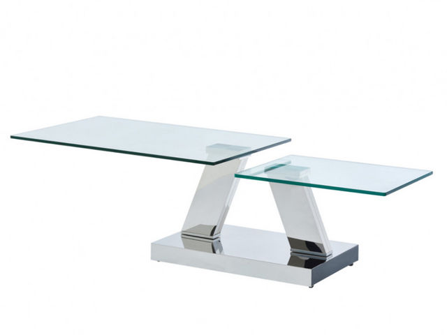 WHITE LABEL - Mesa de centro forma original-WHITE LABEL-Table basse OYRUS