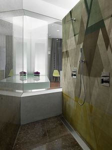 Wall & Deco Carta da parati per bagno