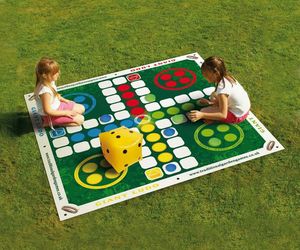 Traditional Garden Games - jeu de petits chevaux de jardin géant 200x200cm - Puzzle