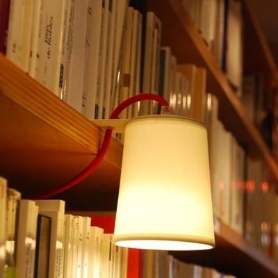 Designheure - lampada da parete-Designheure-LIGHTBOOK - Lampe de bibliothèque Blanc diffusant 